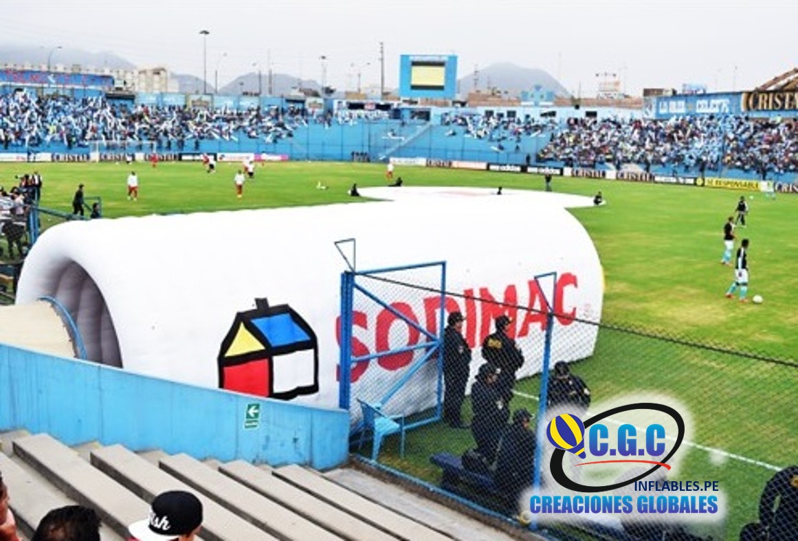 Túnel Inflable Publicitario Ejemplo 02