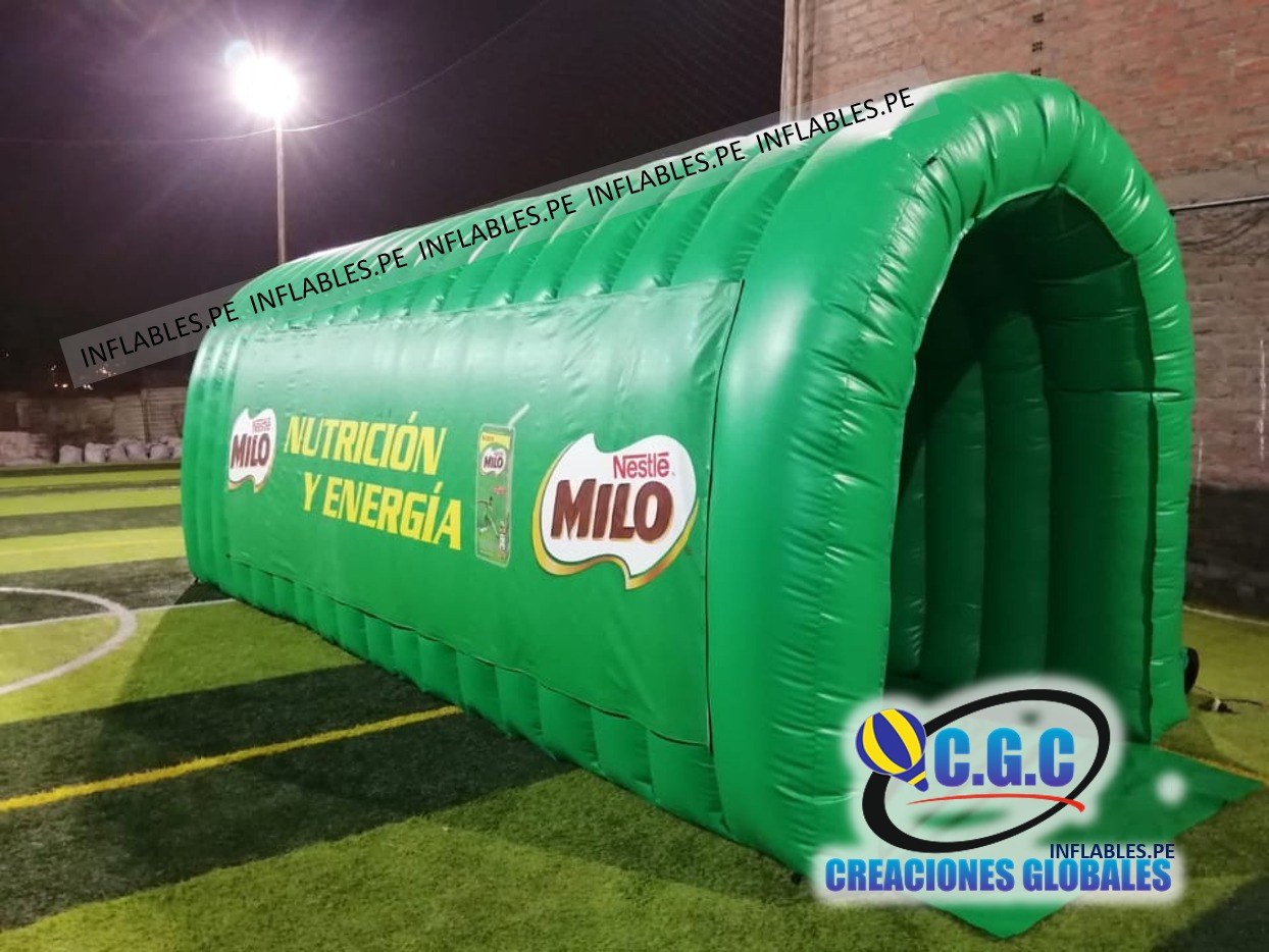 Túnel Inflable Publicitario Ejemplo 01