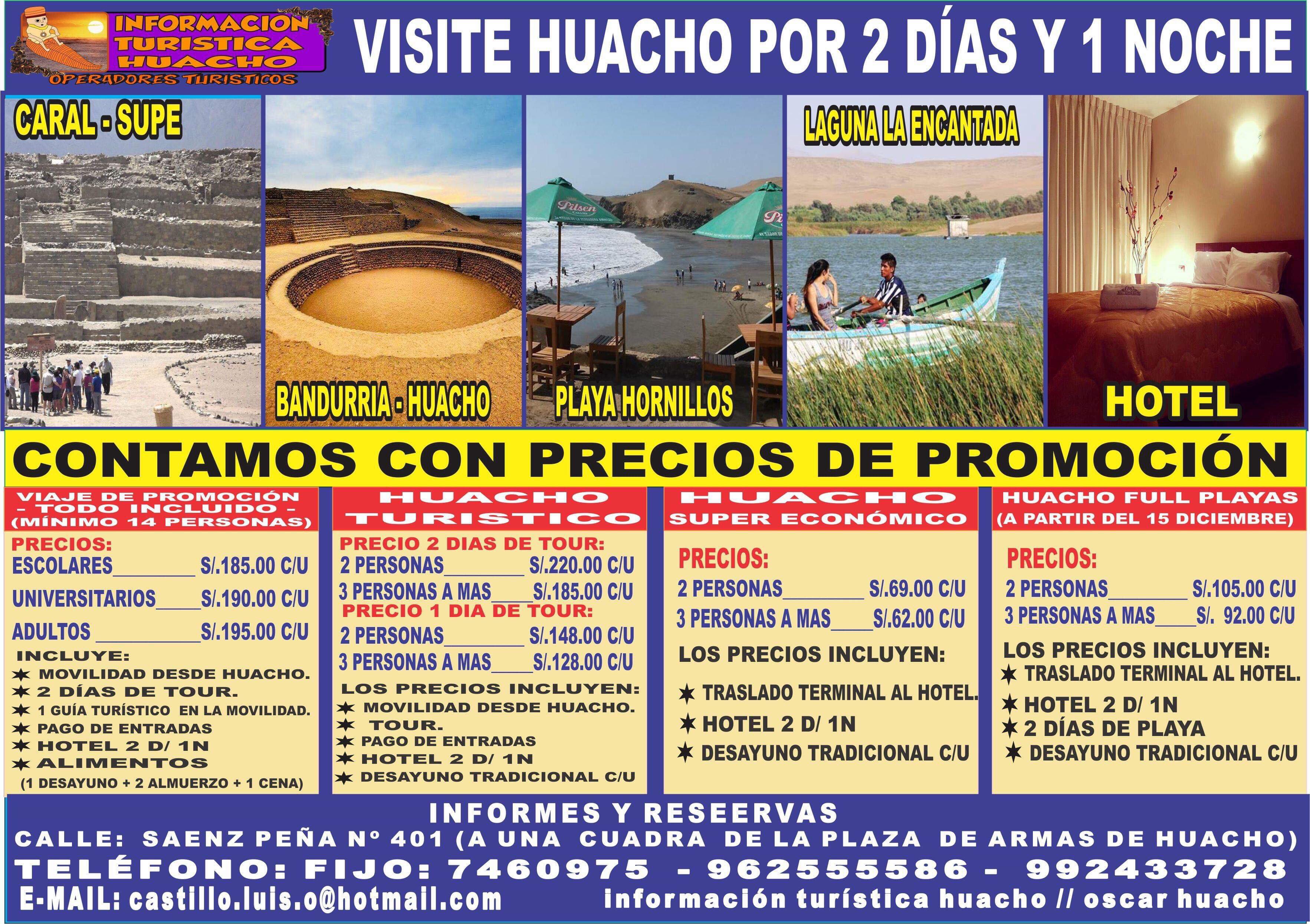 tour in huacho